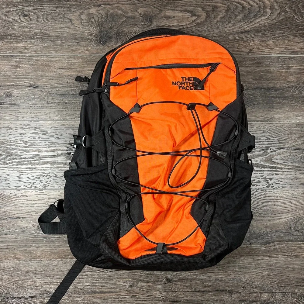 The North Face Borealis 28L Backpack Orange Black NF0A3KV3 FlexVent Laptop